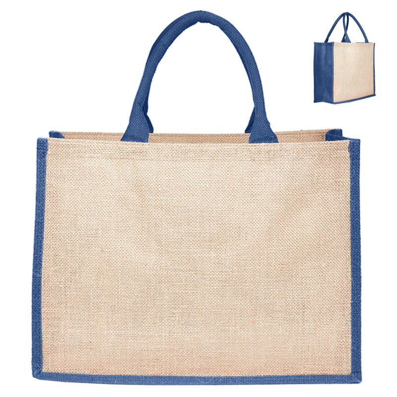 Custom Branded Jute Bag Coloured