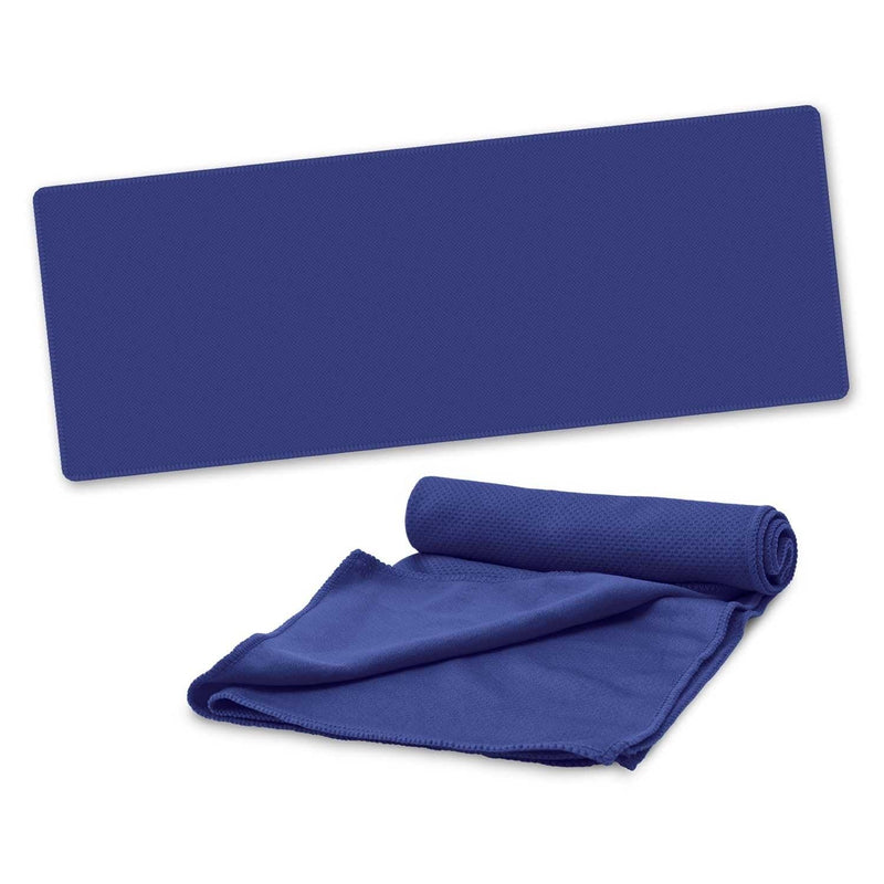 Custom Branded Active Cooling Towel - Pouch - Promo Merchandise