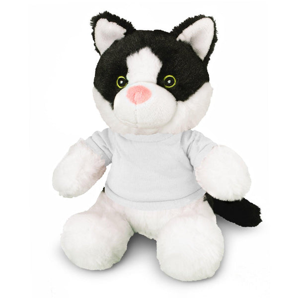 Custom Branded Cat Plush Toy - Promo Merchandise