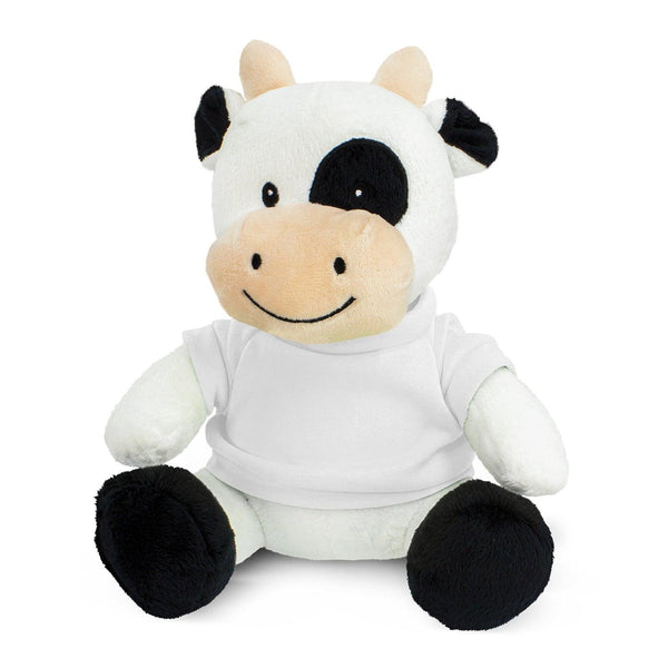 Custom Branded Cow Plush Toy - Promo Merchandise