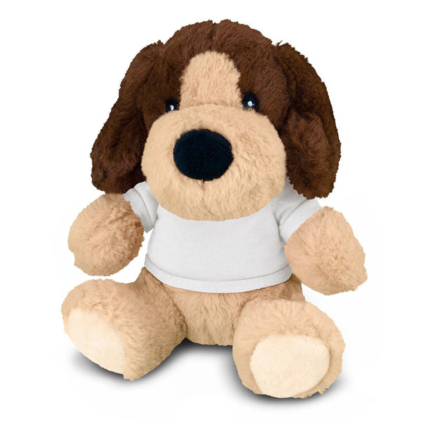 Custom Branded Dog Plush Toy - Promo Merchandise