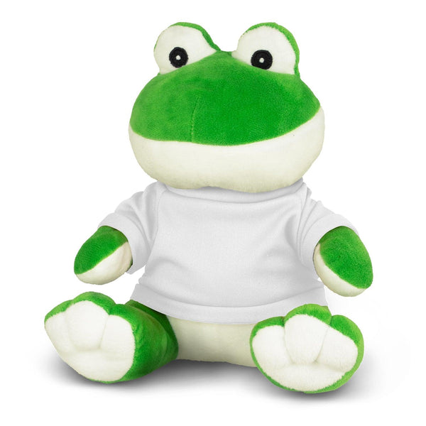 Custom Branded Frog Plush Toy - Promo Merchandise