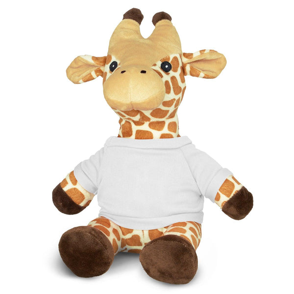 Custom Branded Giraffe Plush Toy - Promo Merchandise