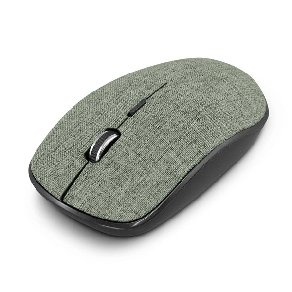 Custom Branded Greystone Wireless Travel Mouse - Promo Merchandise