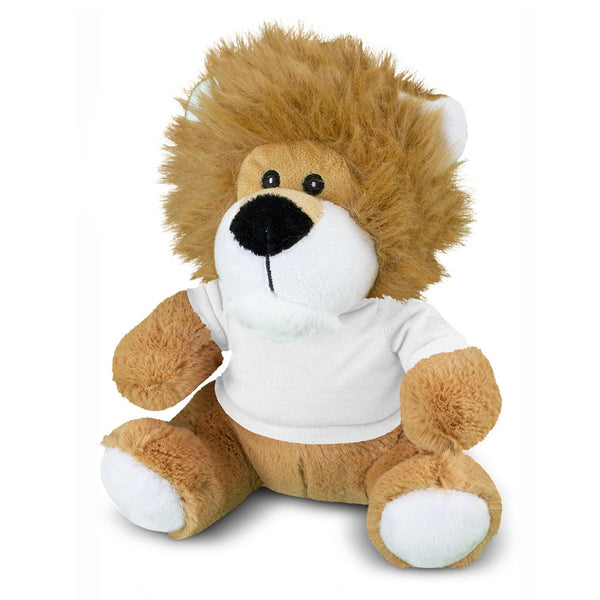 Custom Branded Lion Plush Toy - Promo Merchandise